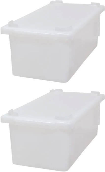 caixa plastica com tampa s350