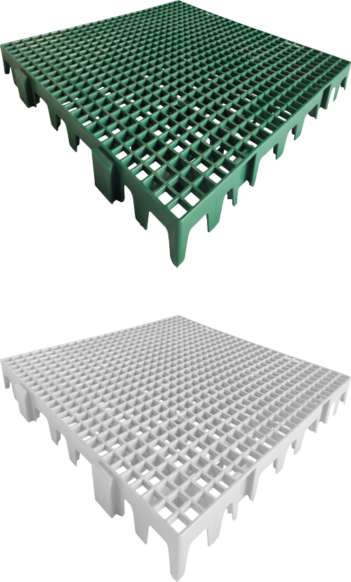 estrados plasticos 50x50x4,5