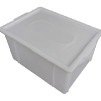 bandejas plasticas com tampa intelplast